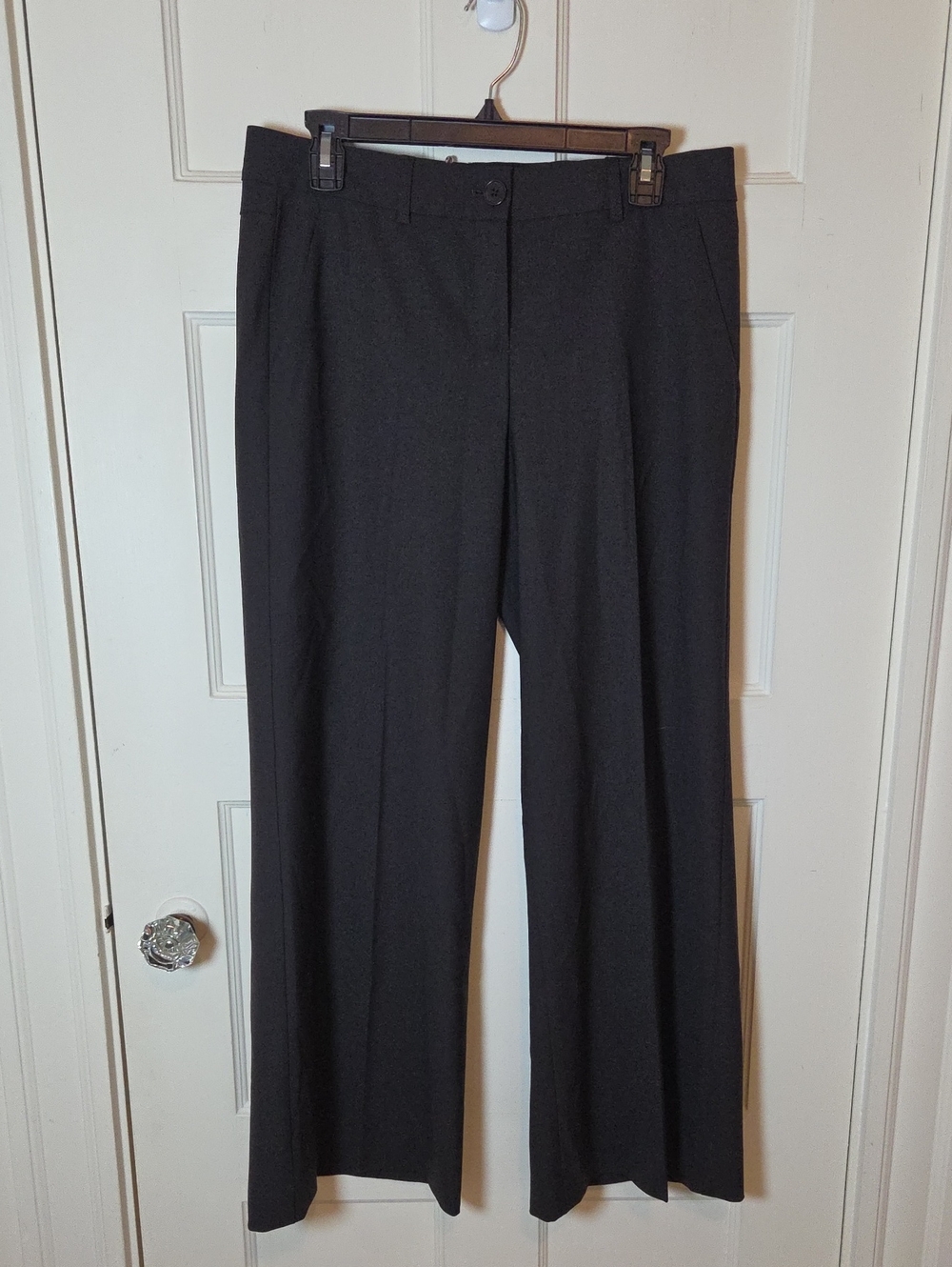 Theory Women's Lonan Tailor Flare Leg Pants In Bittersweet Size 8